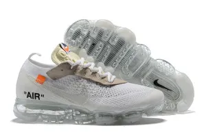 OFF WHITE x Nike Air Vapormax Part 2 White  Shoes Sneakers Men Sale Size US 7-11 Booker Sneakers