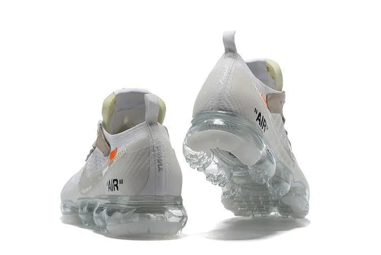 OFF WHITE x Nike Air Vapormax Part 2 White  Shoes Sneakers Men Sale Size US 7-11 Patrick Mahomes Sneakers