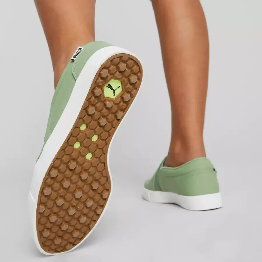Puma TUSTIN Slip-On Ladies Spikeless Golf Shoes - Green Asics Gel Sonoma 3 Running Shoe