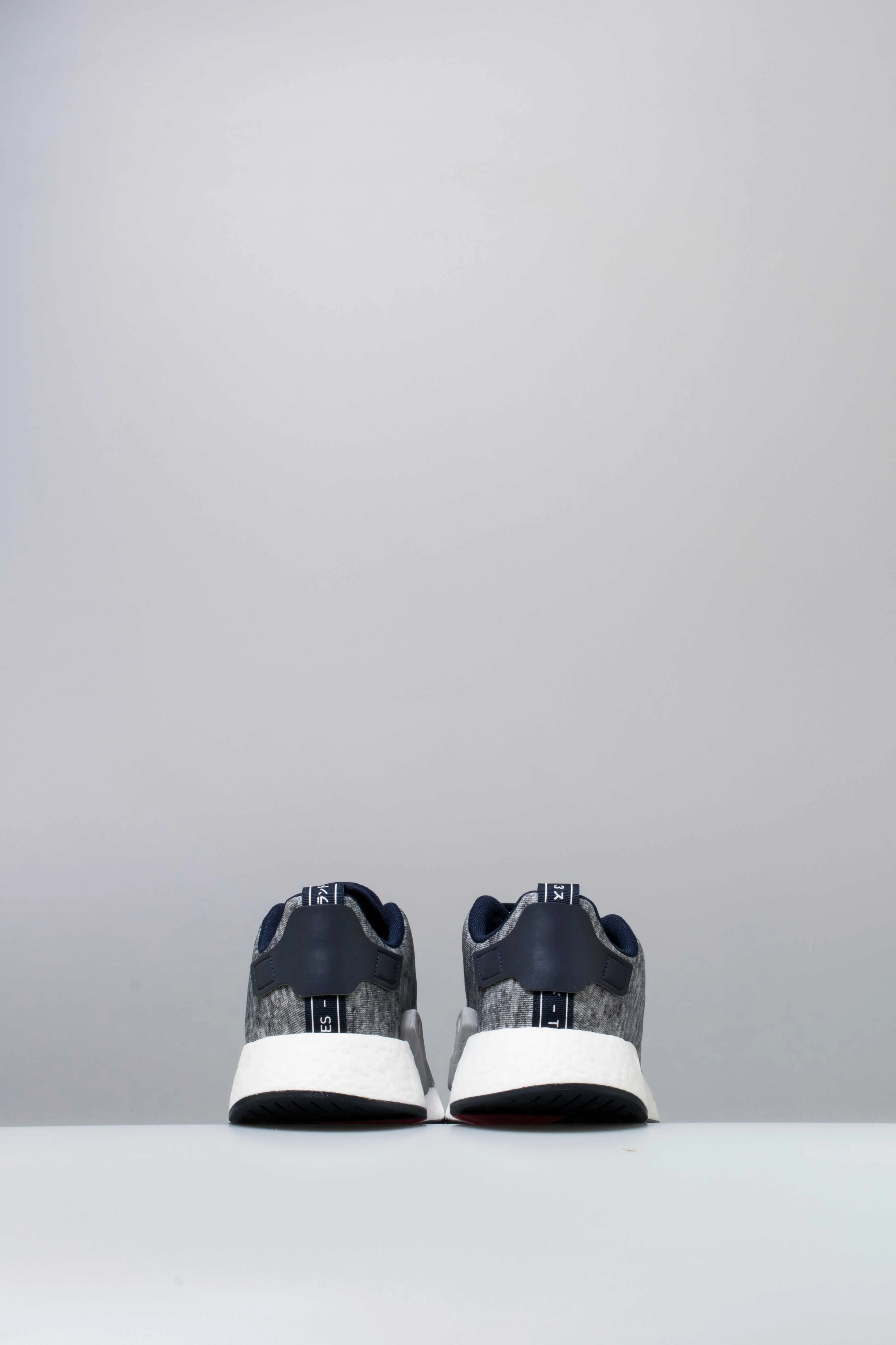 Us & Sons NMD R2 Mens Shoe - Core Heather Grey/Matte Silver/Running White Trendy Adidas Shoes 2025