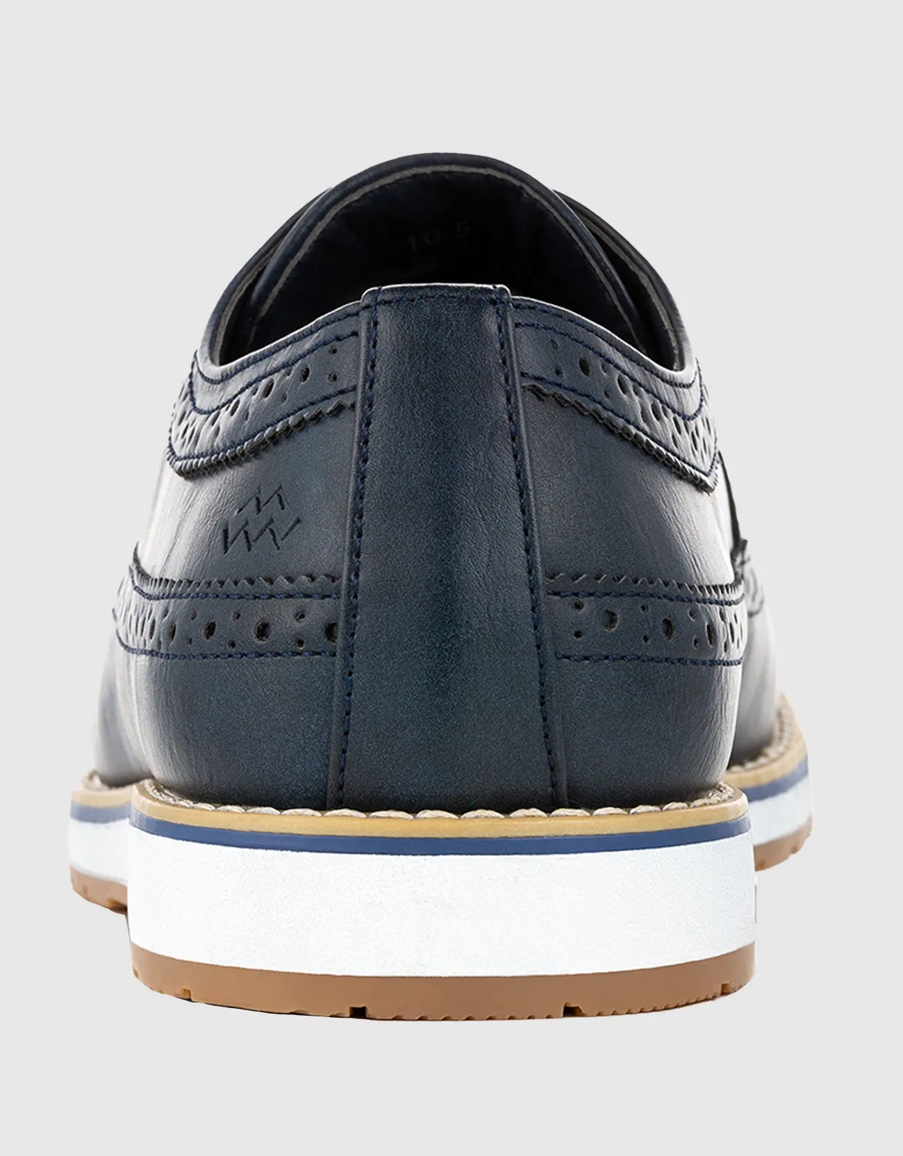 Best Hand Made Work Boots Ornate Wingtip Casual Oxford Shoes