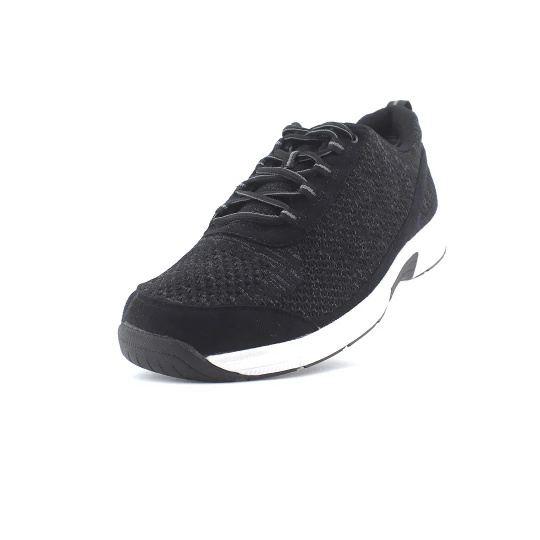 ORTHOFEET CORAL ON- TIE LACE Running Shoes With Flowers