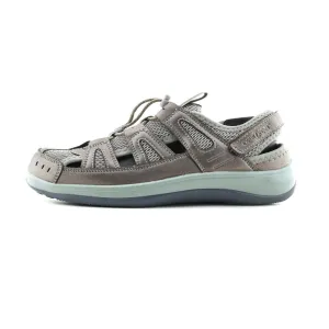 Men With Slippers Othrofeet Women Verona Heel Strap - Pewter