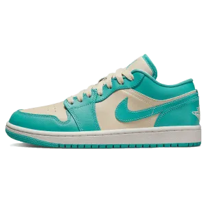 Asics Shoes Low Air Jordan 1 Low Wmns 'Tropical Teal Sandy Beige'