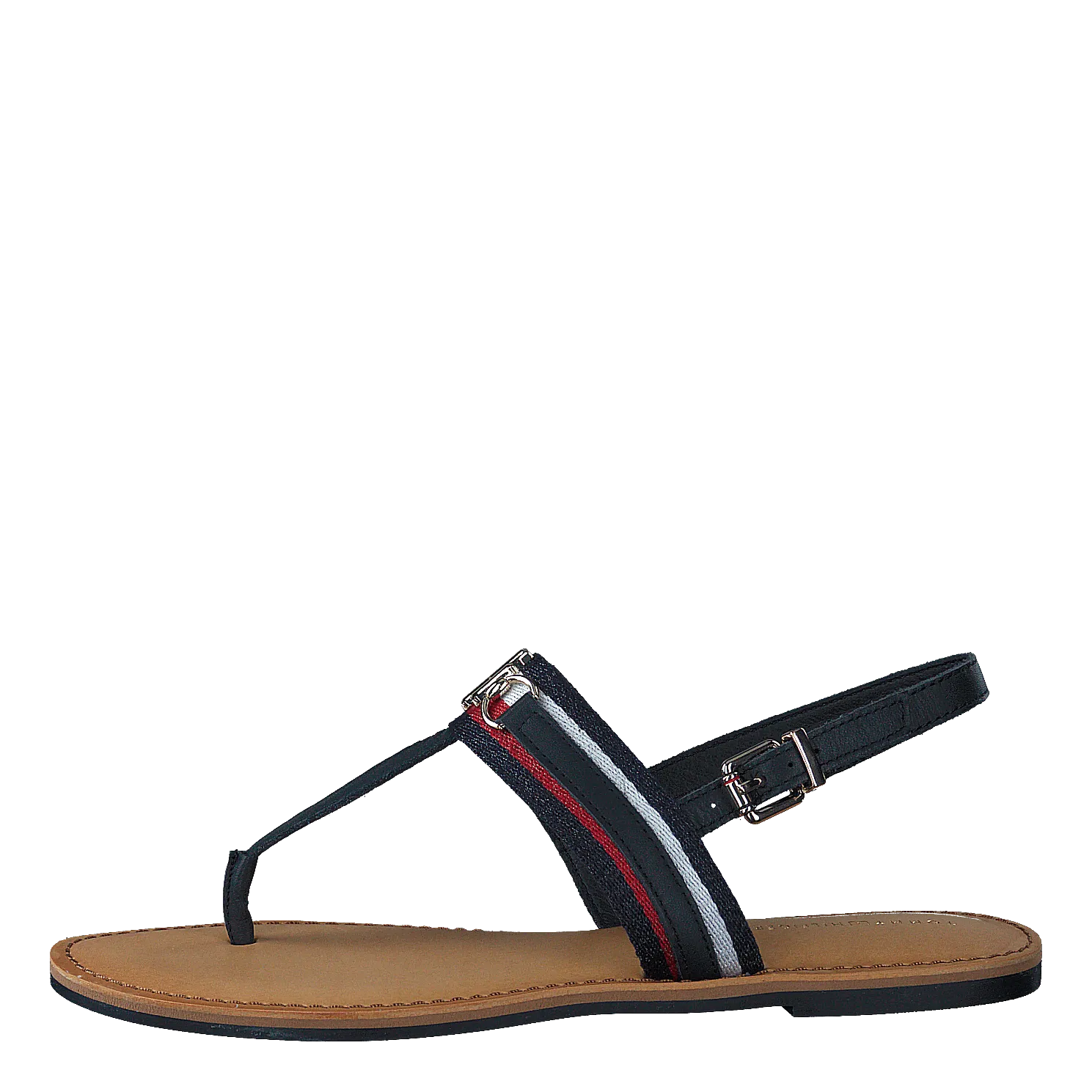 Flip Flops Lined Shimmery Ribbon Flat Sandal Desert Sky Dw5