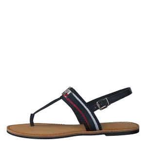 Shimmery Ribbon Flat Sandal Desert Sky Dw5 Best Flip Flops For Travel