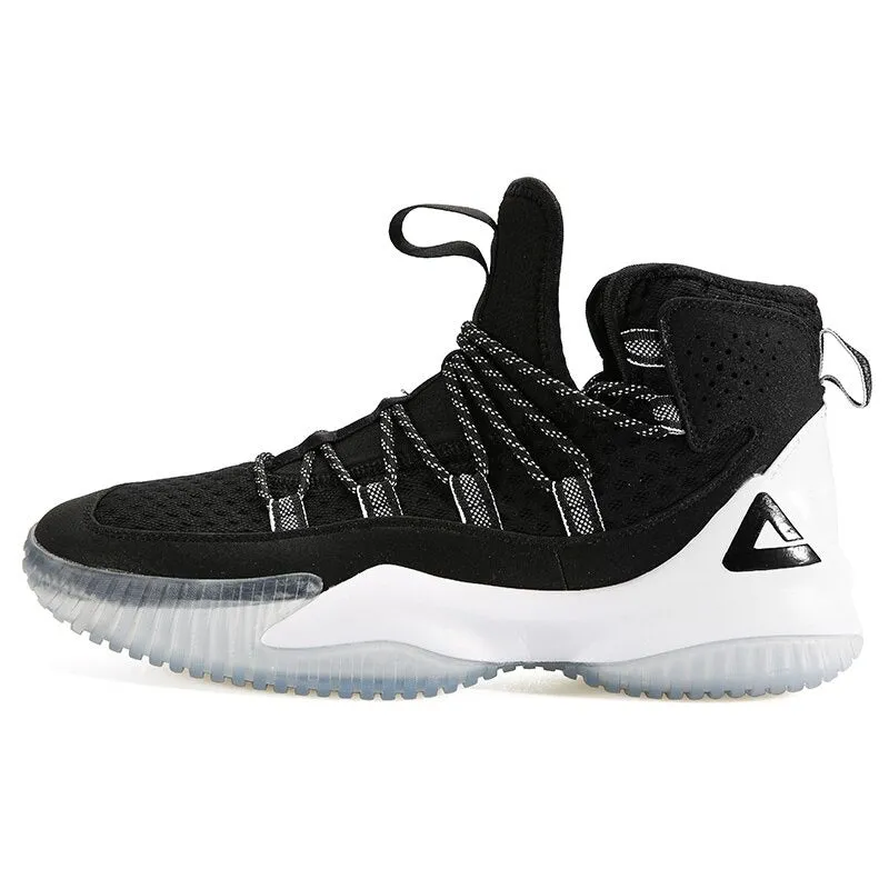 PEAK Men's Basketball Shoes Court Anti-slip Rebound Basketball Sneakers Wedding Bride Sneakers