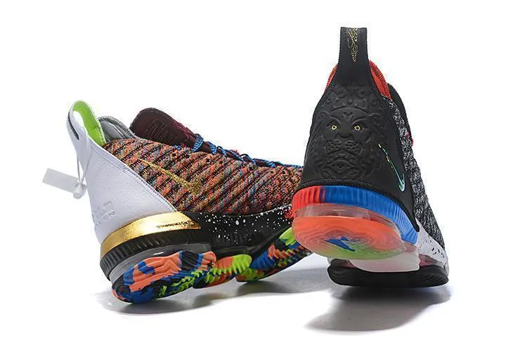 Asics Studs Shoes Nike Lebron XV 16 EP Synthensis Men Shoes Sale Size US 7-12