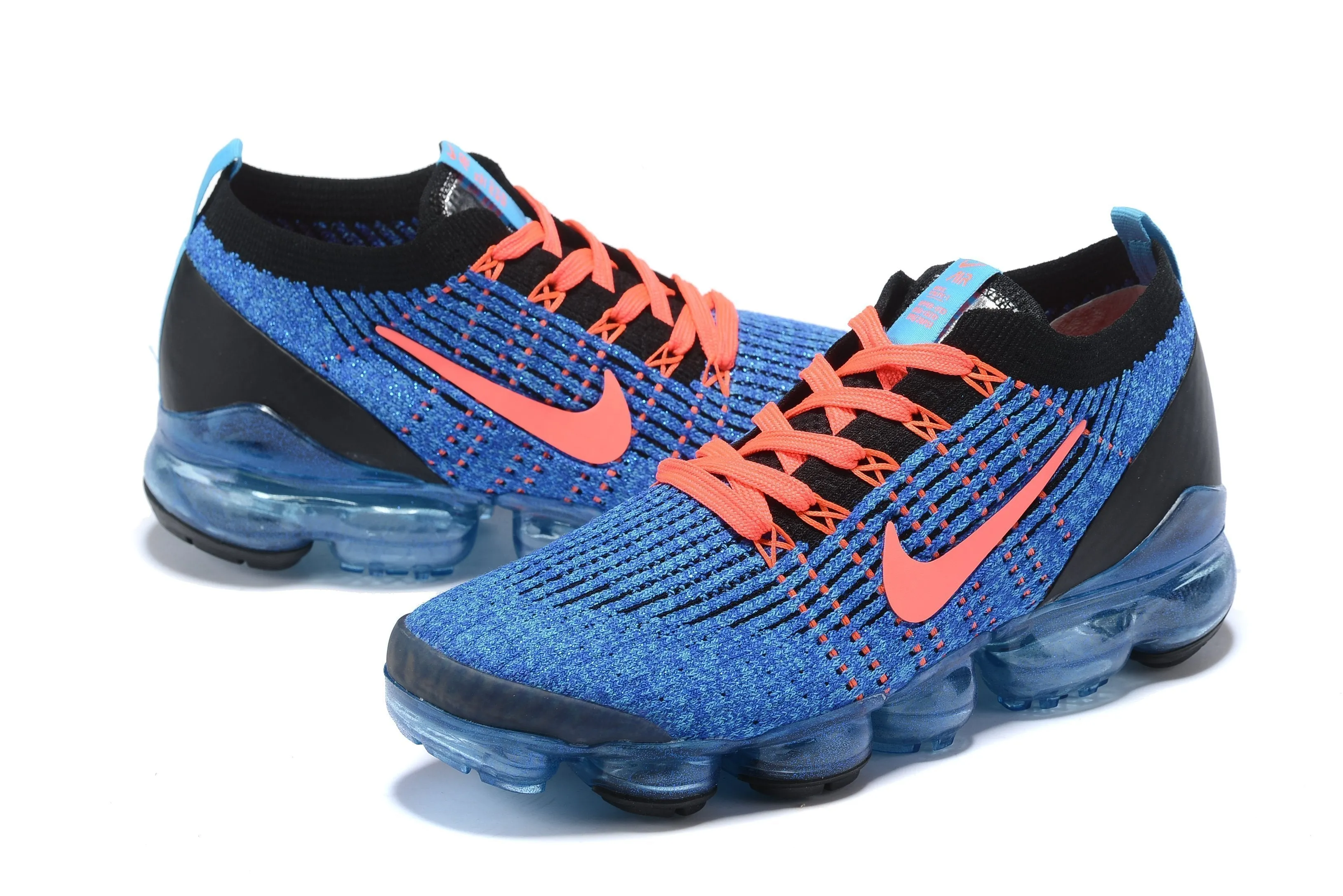 Air Trainer Sneakers Nike Air Vapormax Flyknit 3 "Blue Fury" Shoes Sneakers Men !!! CYBER MONDAY SALE !!!