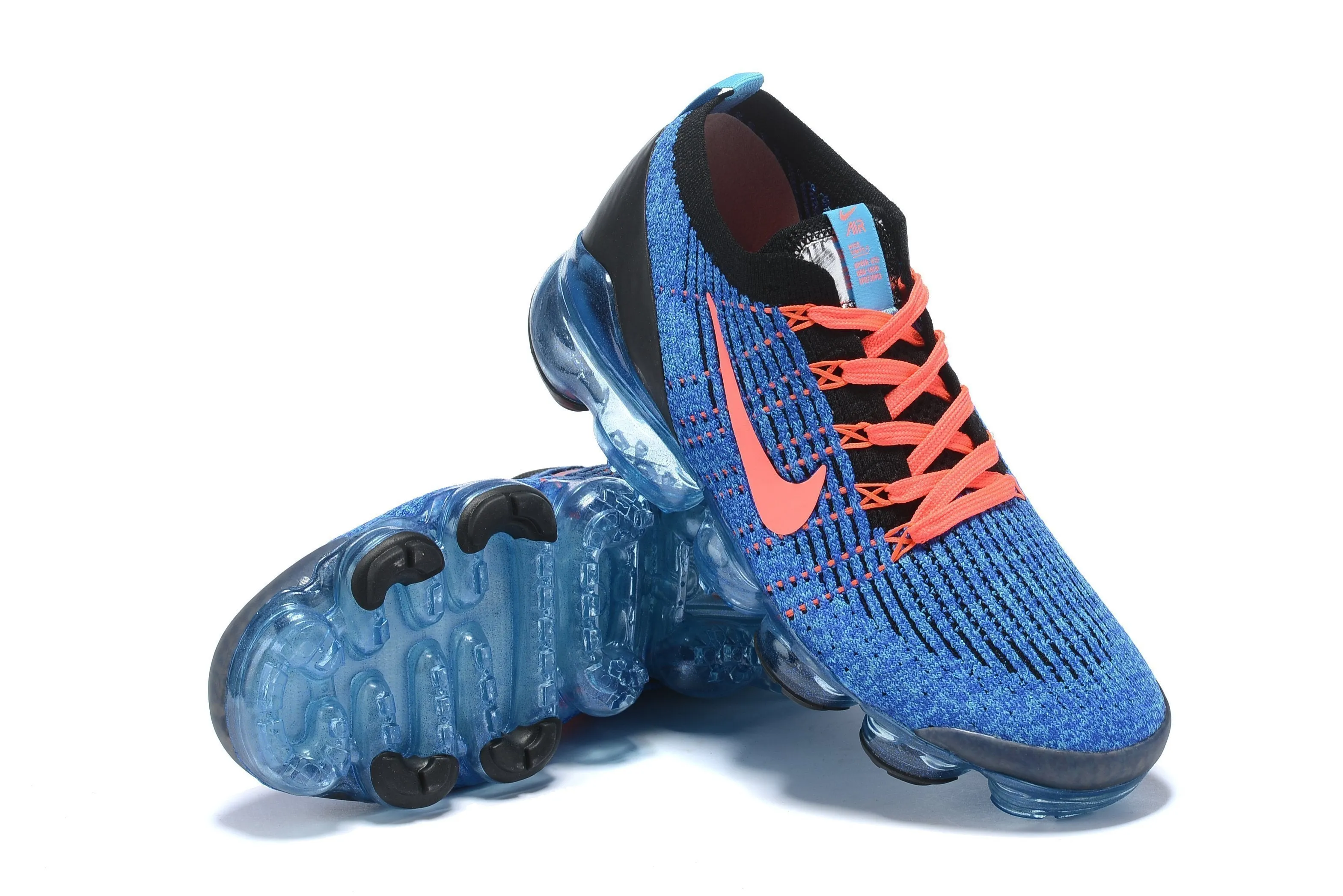 Dope Sneakers Vip Nike Air Vapormax Flyknit 3 "Blue Fury" Shoes Sneakers Men !!! CYBER MONDAY SALE !!!