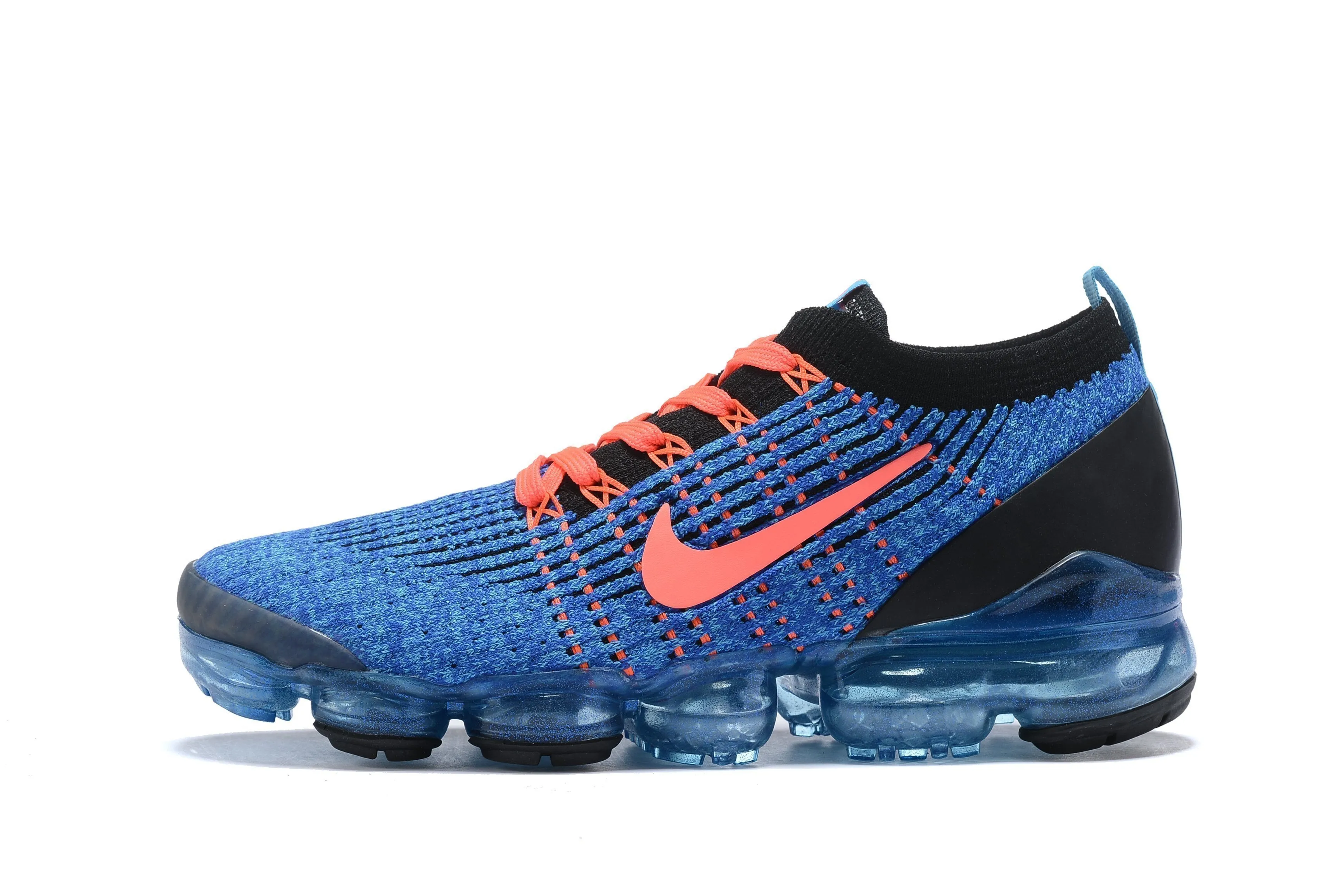 Elastic Shoelaces For Sneakers Nike Air Vapormax Flyknit 3 "Blue Fury" Shoes Sneakers Men !!! CYBER MONDAY SALE !!!