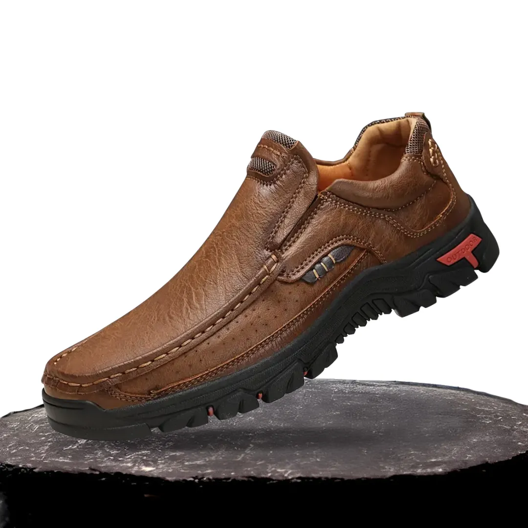 Carl | Fashionable Loafers with Stitching for Men Spike Loafers