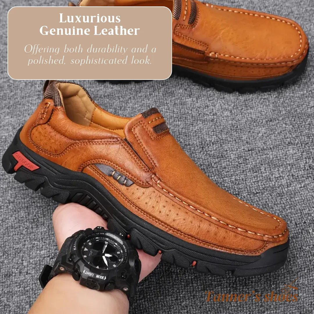 Loafers Men Carl | Fashionable Loafers with Stitching for Men