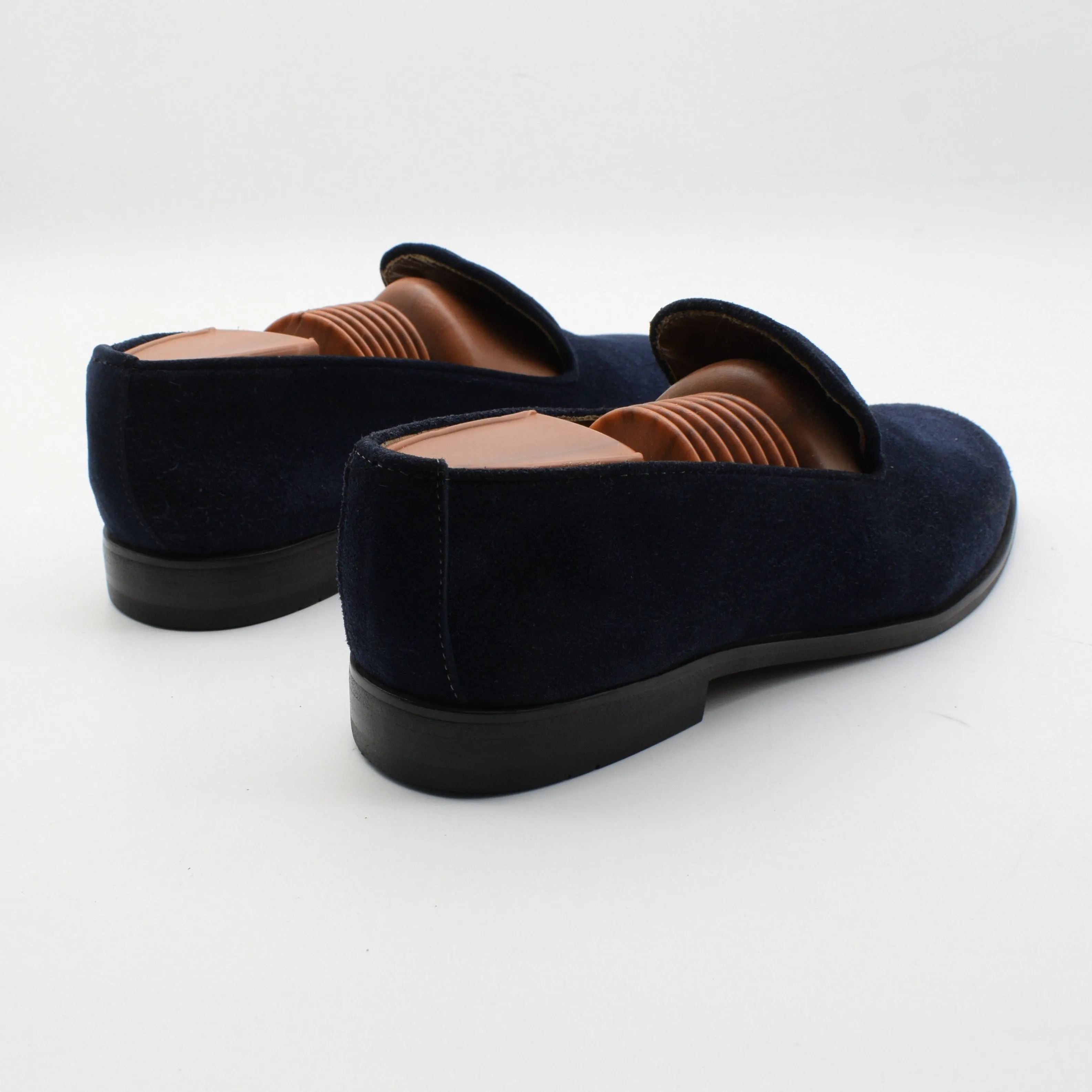 SUEDE VELVET LOAFERS - BLACK SOLE Calvin Klein Loafers