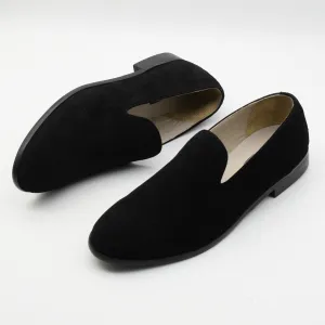 SUEDE VELVET LOAFERS - BLACK SOLE Twisted X Loafers
