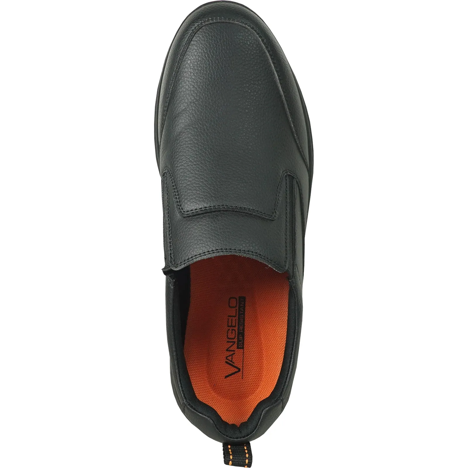 Factory Seconds Work Boots VANGELO Men Slip Resistant Shoe JIMMY-3 Black  - Wide Width Available