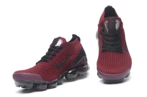 Sneakers Arch Support Nike Air Vapormax Flyknit 3 Bordeaux Black Shoes Sneakers Men Sale Size US 7, 8, 8.5, 9, 10, 11