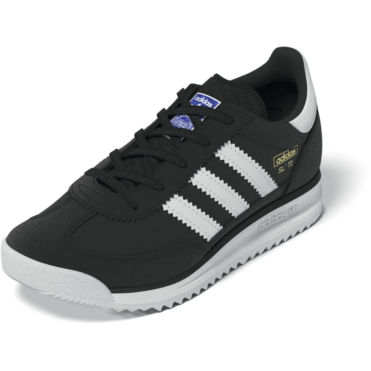 adidas Originals Core Black Ftwr White Blue Sl 72 Rs El C Sneakers Adidas Brown Shoes