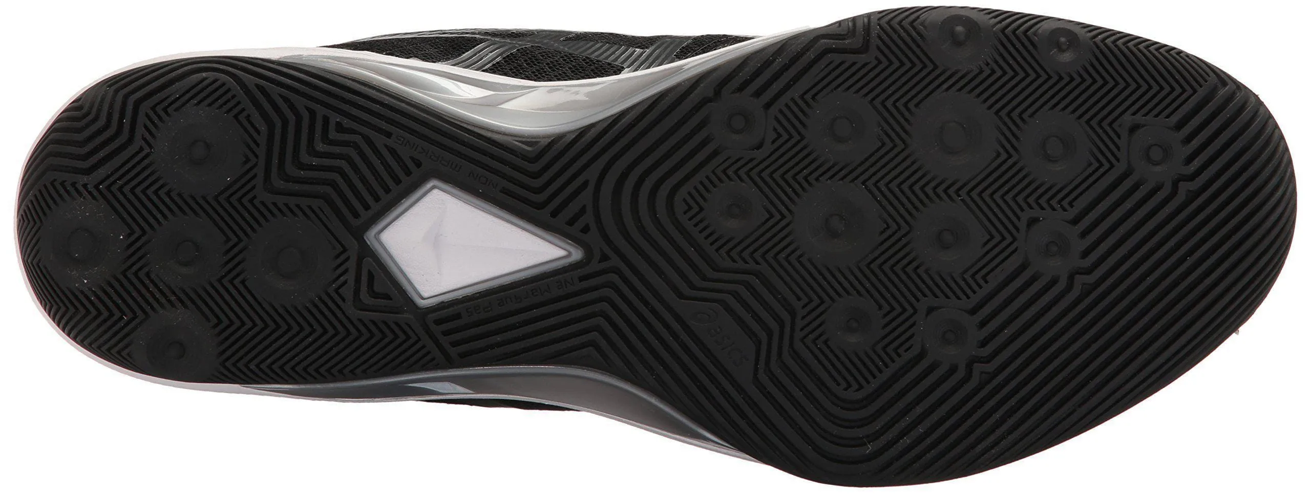 Asics Shoes Ireland ASICS Mens Volley Elite FF MT Volleyball Shoe, Black/Dark Grey/White, 10.5 Medium US