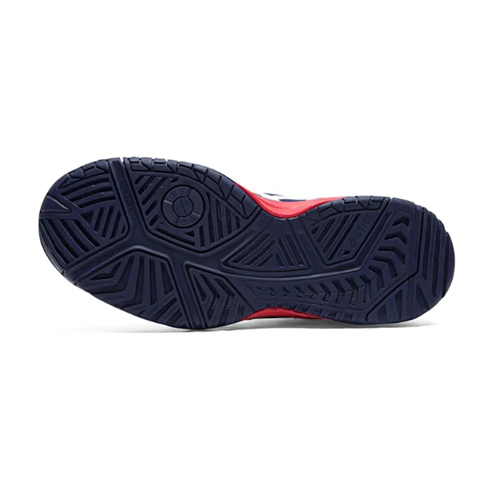 Asics Gel Resolution 8 Peacoat Red Juniors Tennis Shoes Asics Gel Nimbus 18 Running Shoe Size 8