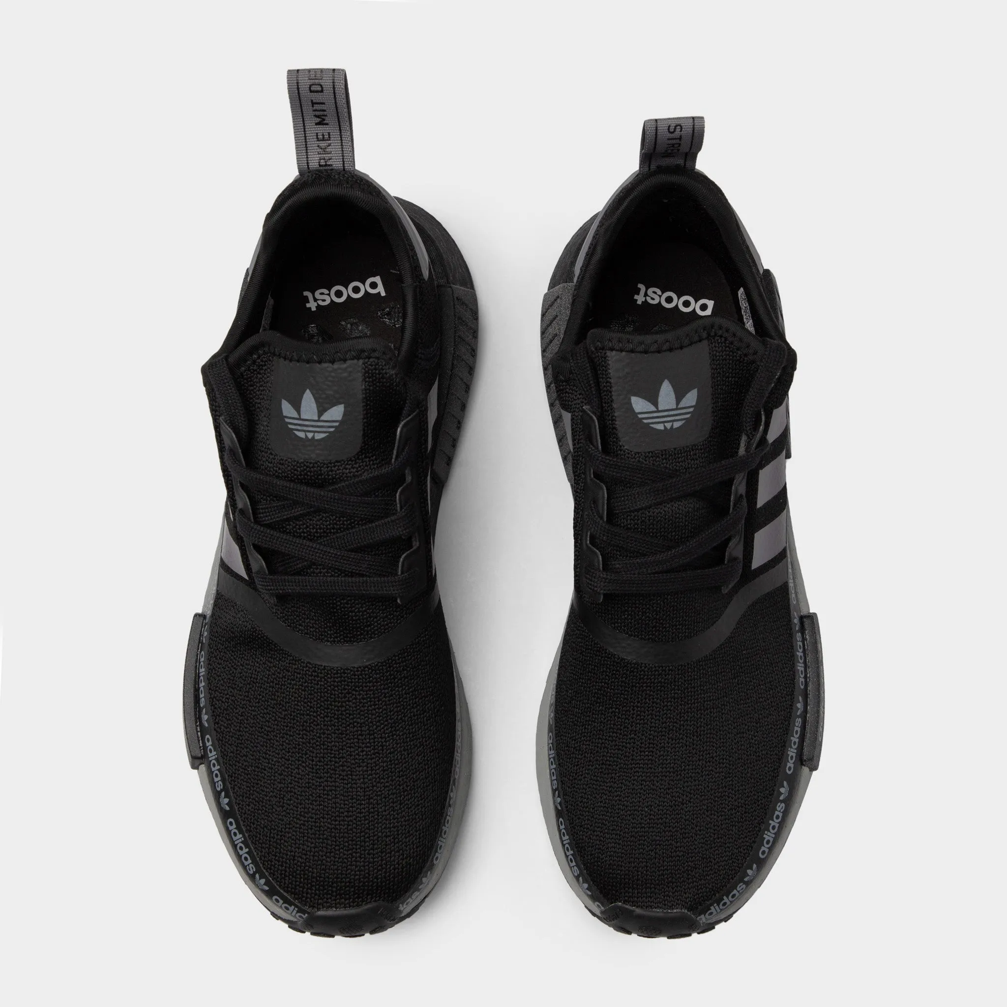 adidas Originals NMD R1 Black / Black Adidas Brmd Shoes