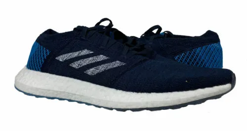 Adidas Pickleball Shoes Adidas Men's PureBOOST Go Running Athletic Shoes Navy Blue Size 11