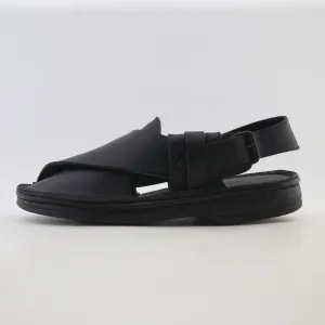 Kith Slippers Peshawari Chapal (Black)