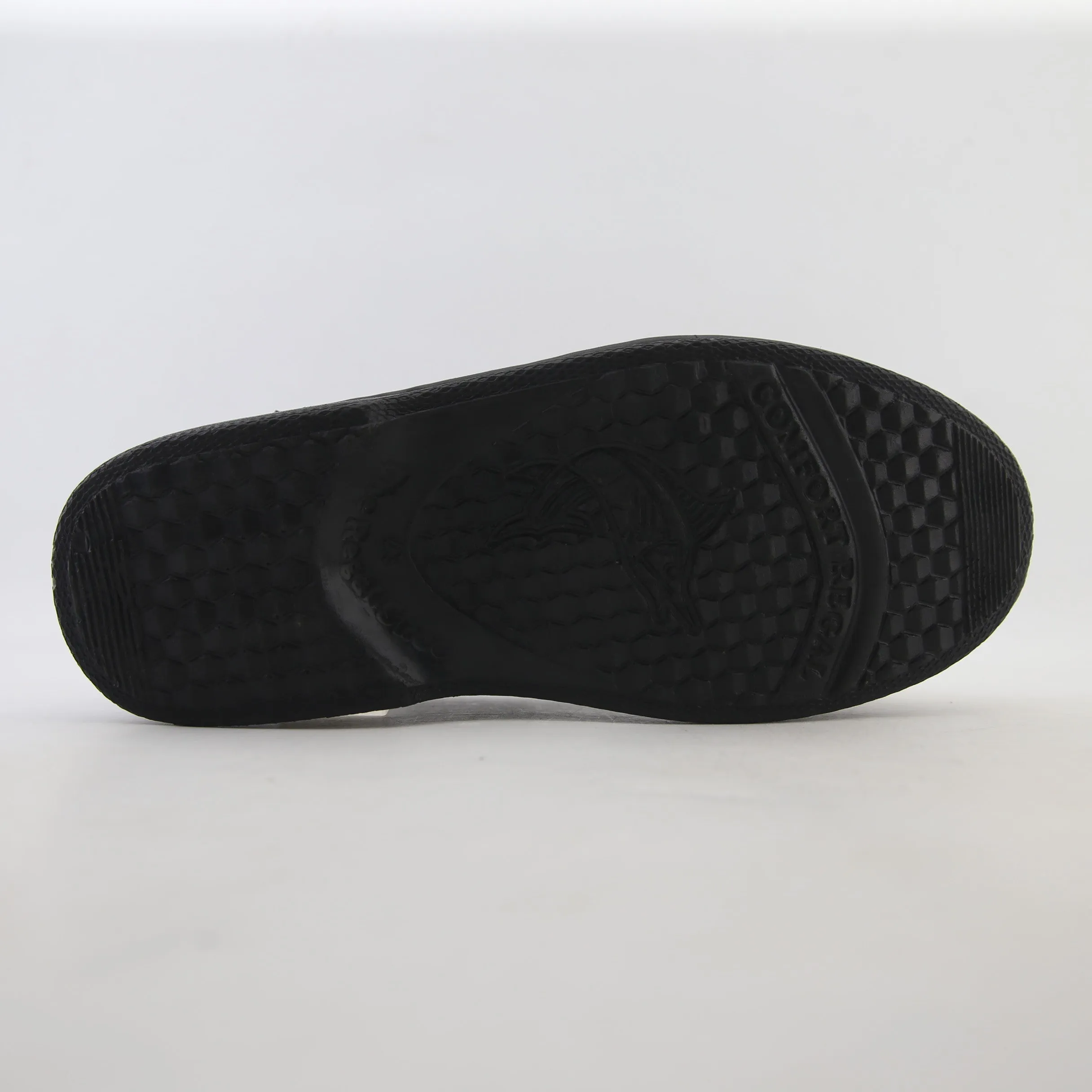 Peshawari Chapal (Black) Strap Slides