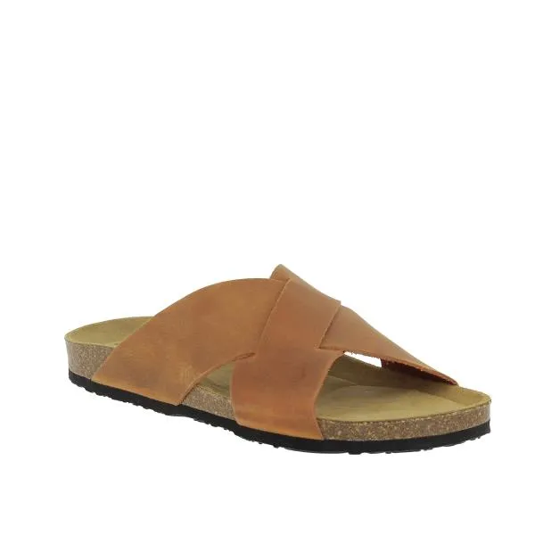 Plakton 175007 Brown Men's Sandals Comfortable Wedding Sandals