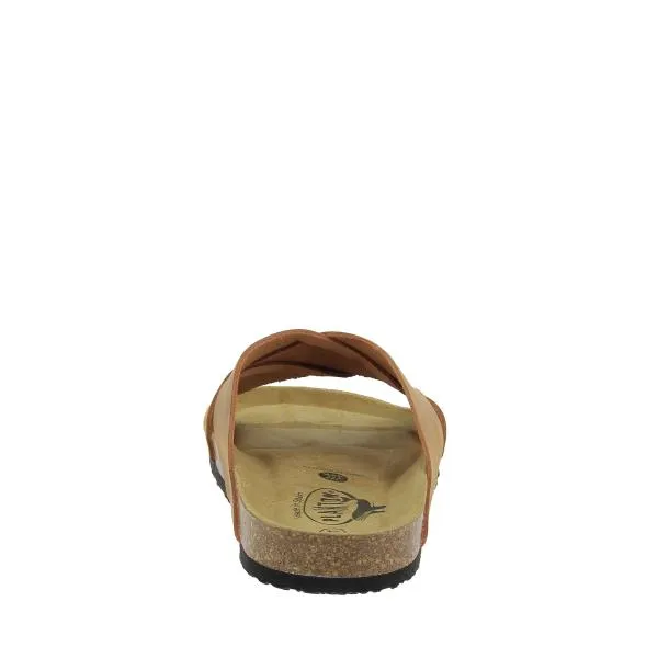 Plakton 175007 Brown Men's Sandals Double Wide Width Sandals Arch Support