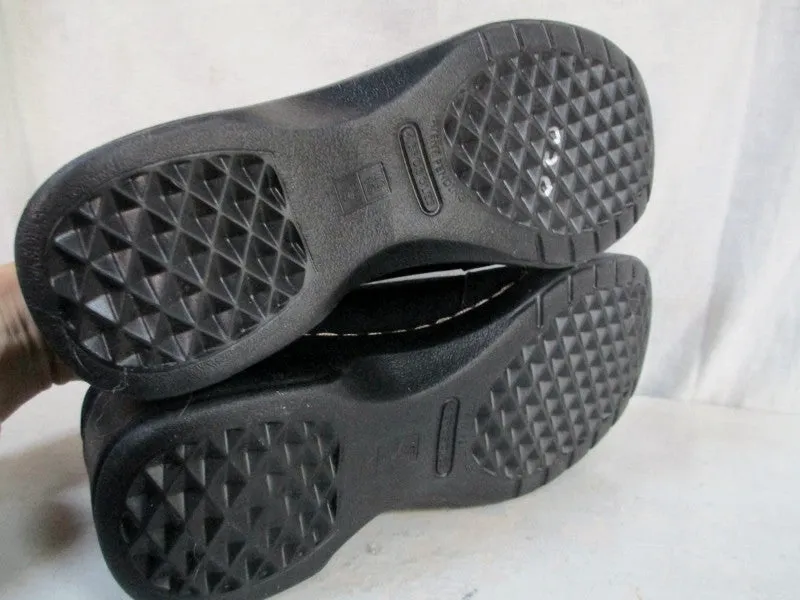 MINT Womens AERGO AEROSOLES MOC Suede Leather Slip on Shoe 10 BLACK Loafer Penny Loafers Leather