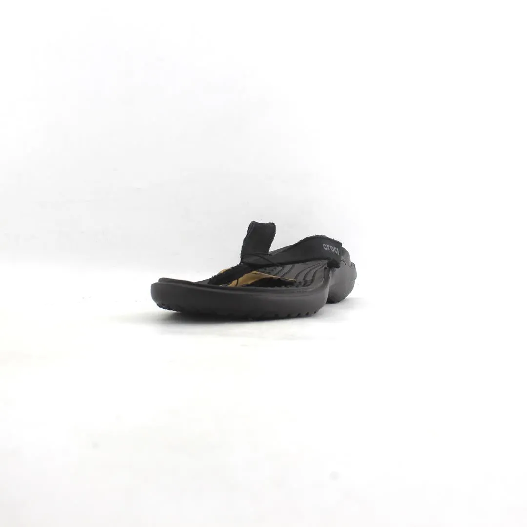 CROCS CAPRI  BIJOU BLACK RELAXED FIT Slippers For Toddlers