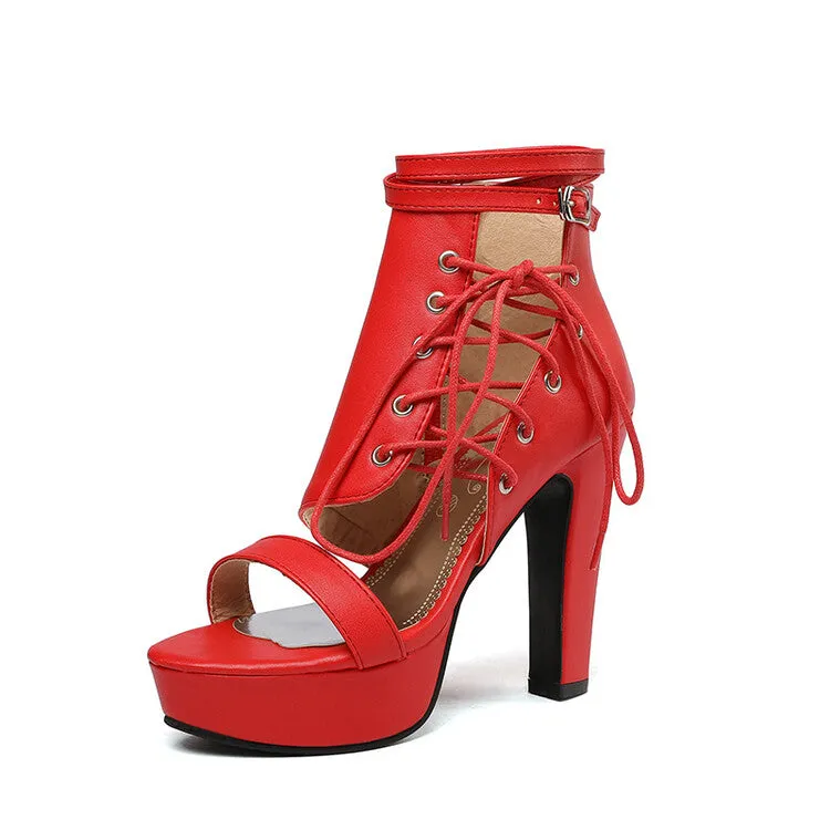 Birkenstock Style Sandals Women's Incline Strap Cross Ankle Strap Platform Chunky Heel Sandals