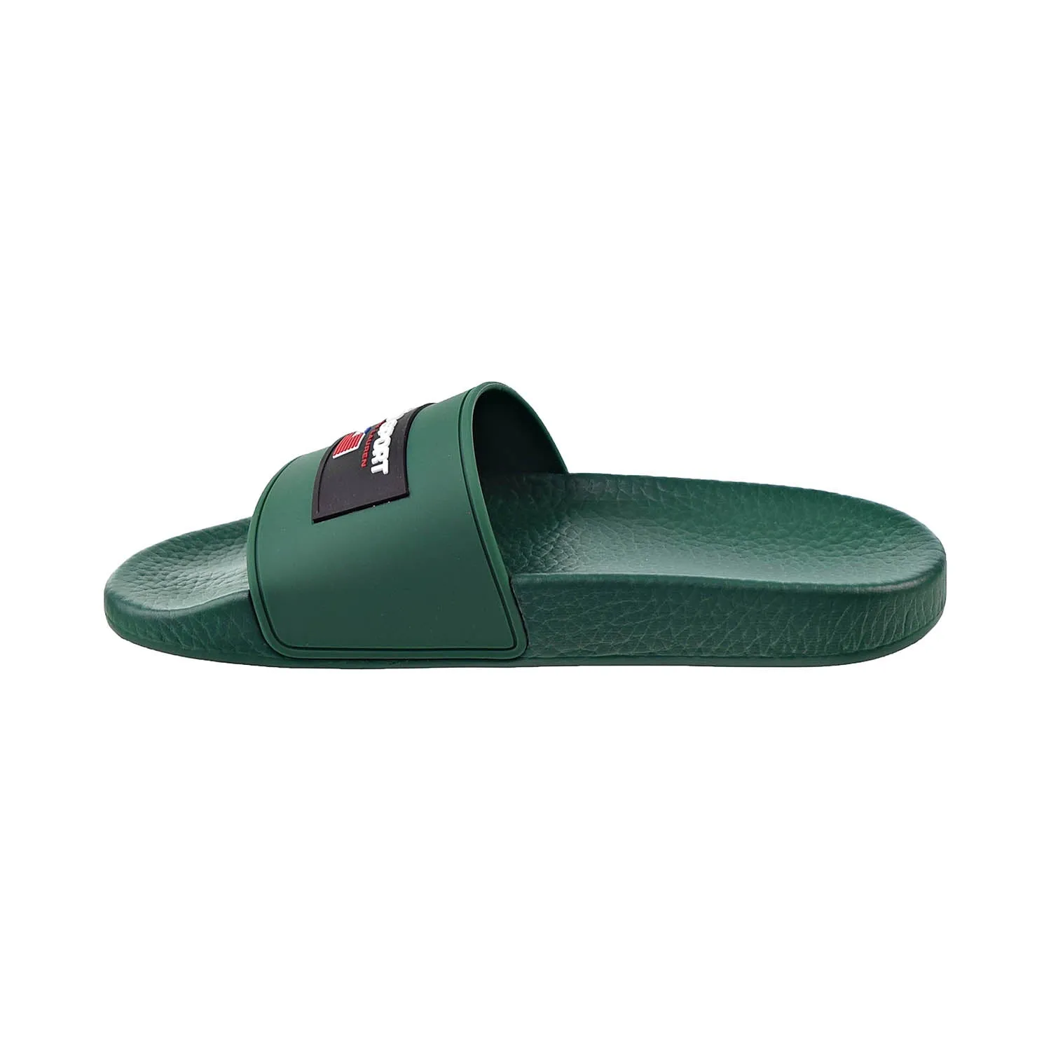 Polo Ralph Lauren Sport Men's Slides Green Dachshund Slippers