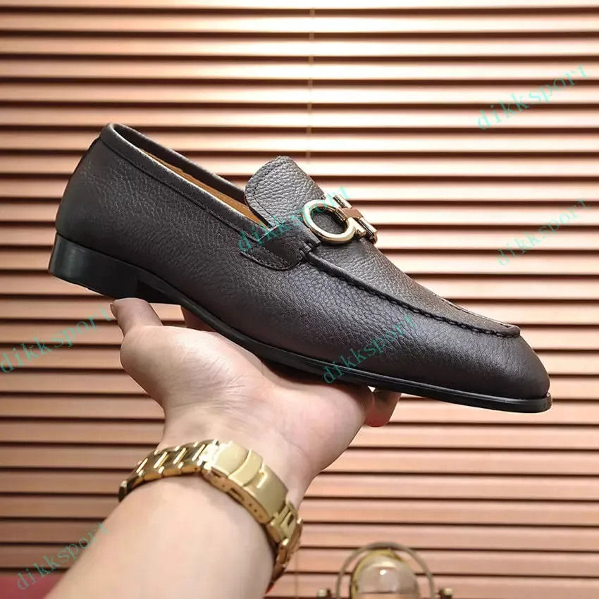 Posh Men Fashion Casual Shoes Pointed Toe Flat Slingback Shoes