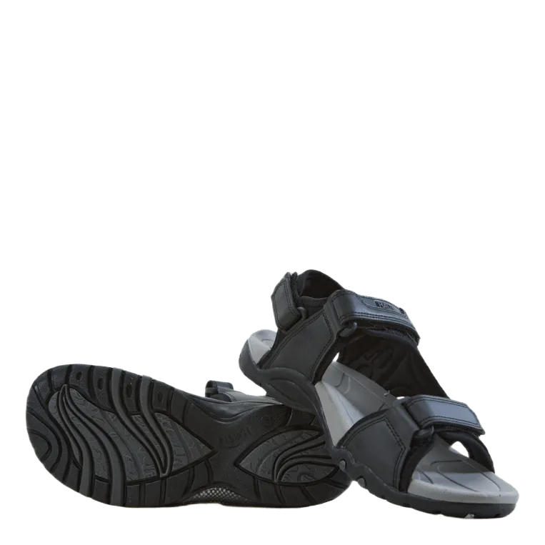 90s French Jelly Sandals Posta 2 Men's Sandals Black