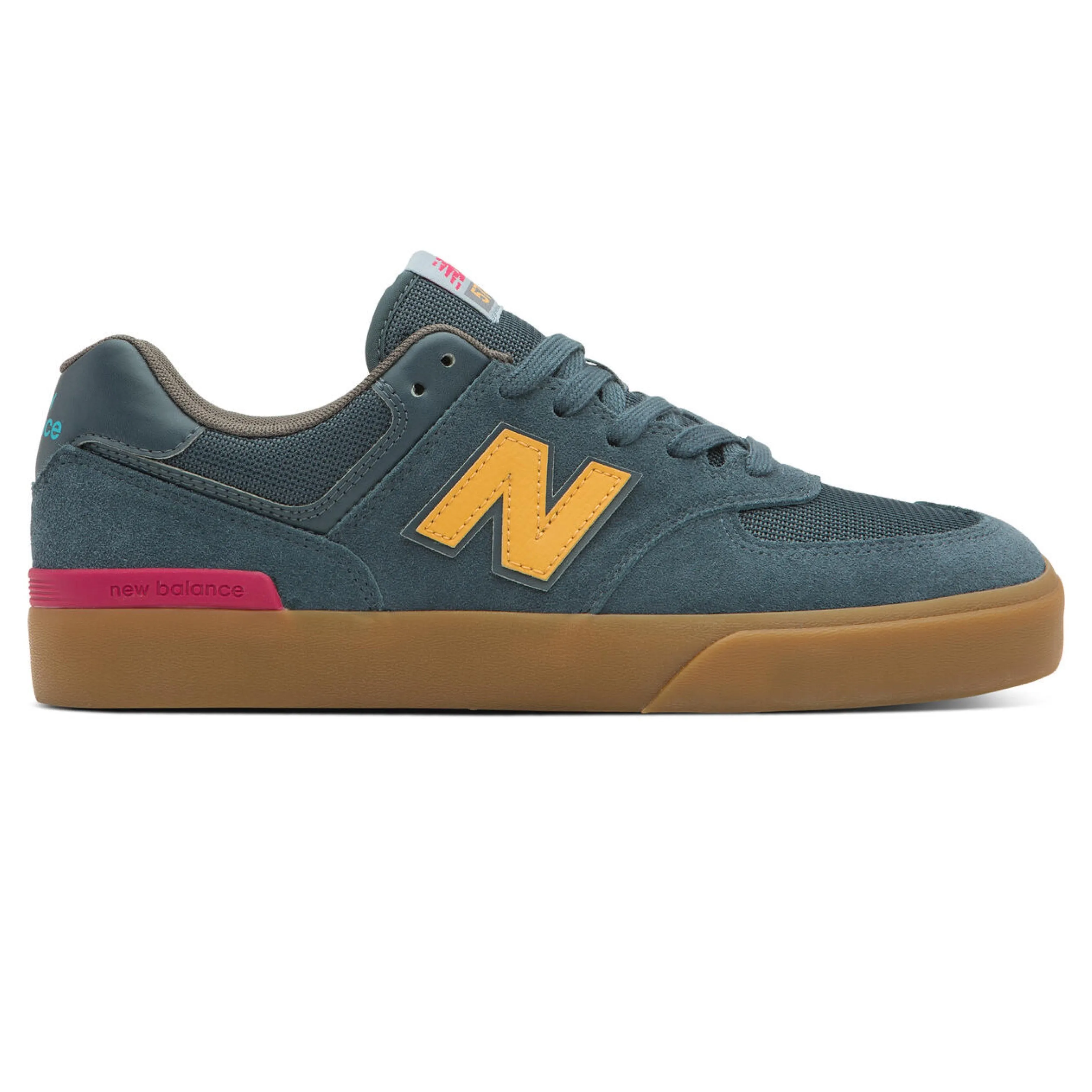 574 Vulc - indigo/gum New Balance Size 15 Mens