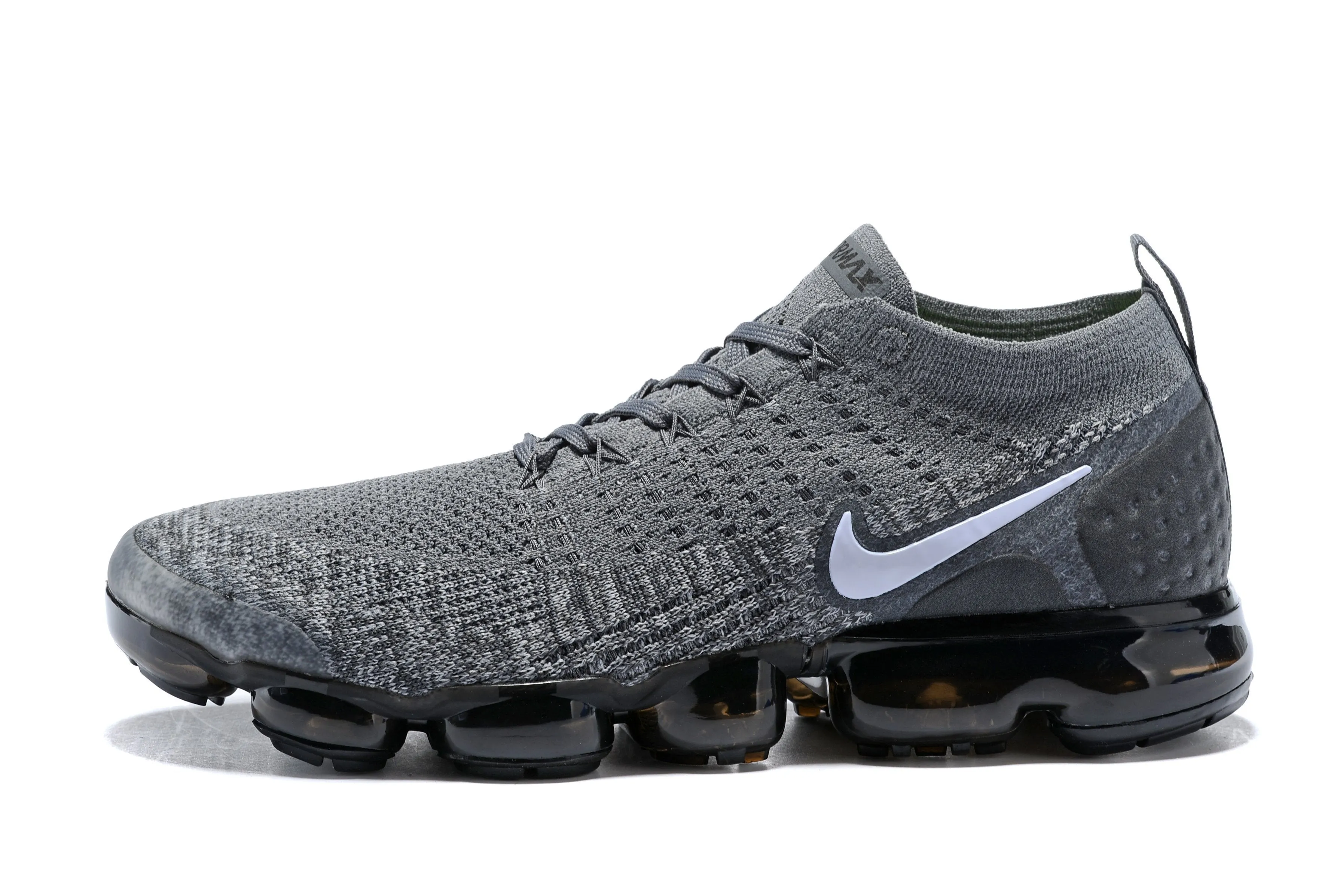 Sneakers 327 Nike Air Vapormax Flyknit 2 Dark Gray Shoes Sneakers Men Sale Size US 7, 8, 8.5, 9, 10, 11
