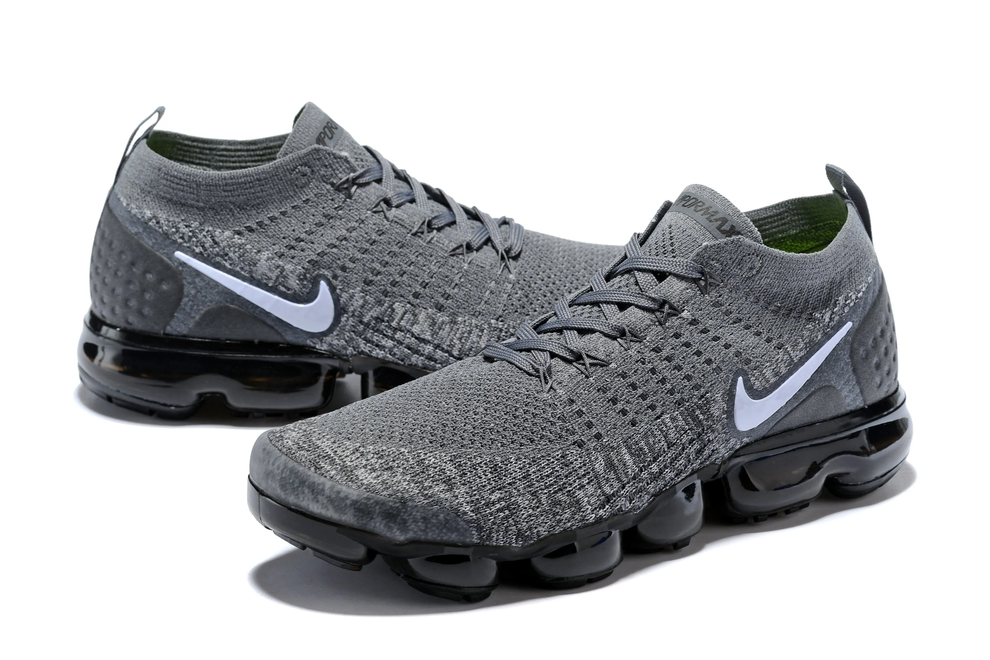 Nike Air Vapormax Flyknit 2 Dark Gray Shoes Sneakers Men Sale Size US 7, 8, 8.5, 9, 10, 11 Turf Sneakers Football