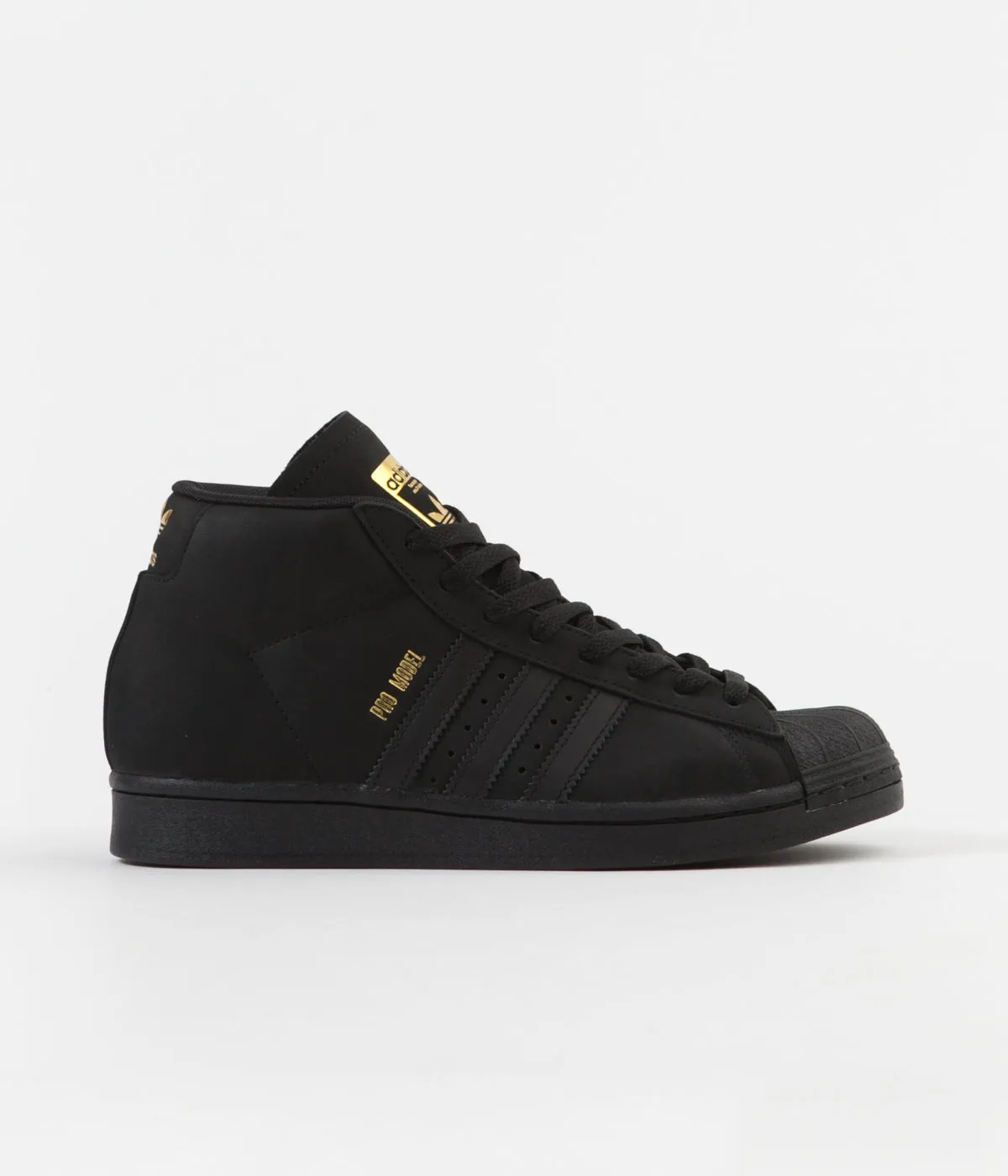 Adidas Pro Model Shoes - Core Black / Gold Metallic / White Academy Shoes Adidas