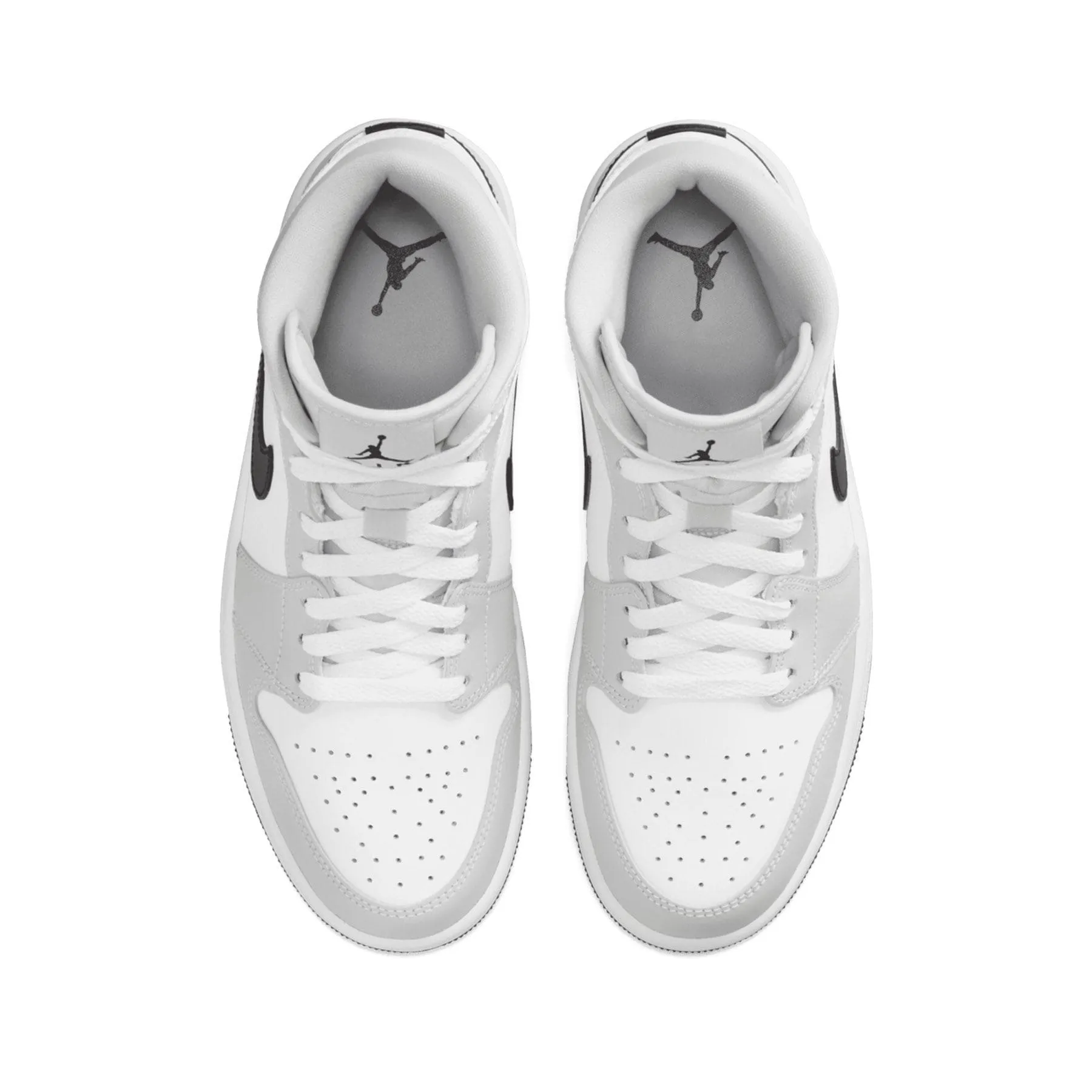 Air Jordan 1 Mid Wmns 'Light Smoke Grey' Asics Shoes Gel Kayano 24