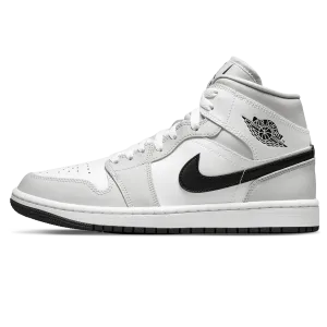 Buy Asics Shoe Laces Air Jordan 1 Mid Wmns 'Light Smoke Grey'