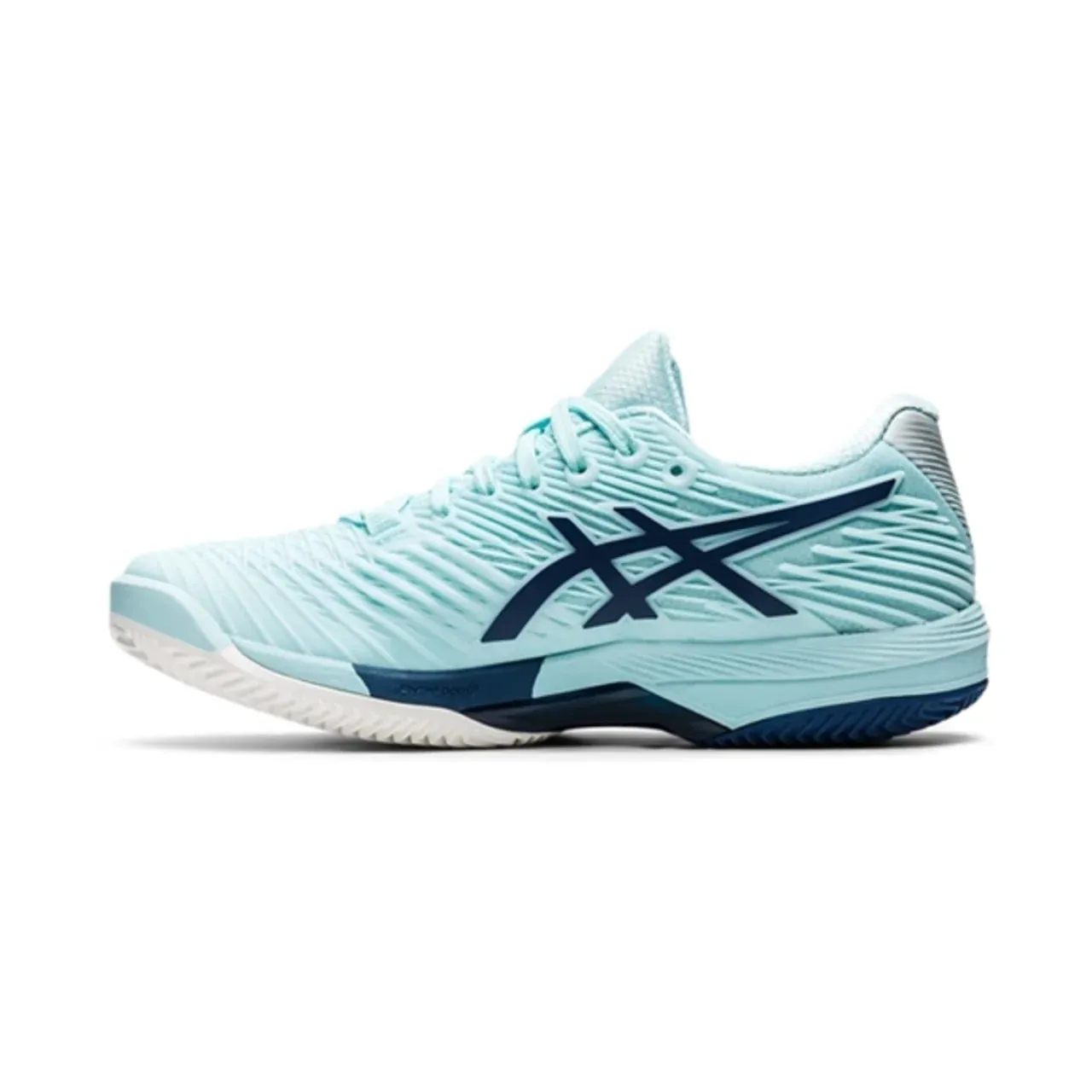 Asics Gel Rocket 6 Volleyball Shoe ASICS WOMEN'S SOLUTION SPEED FF 2 (CLEAR BLUE/LIGHT INDIGO)