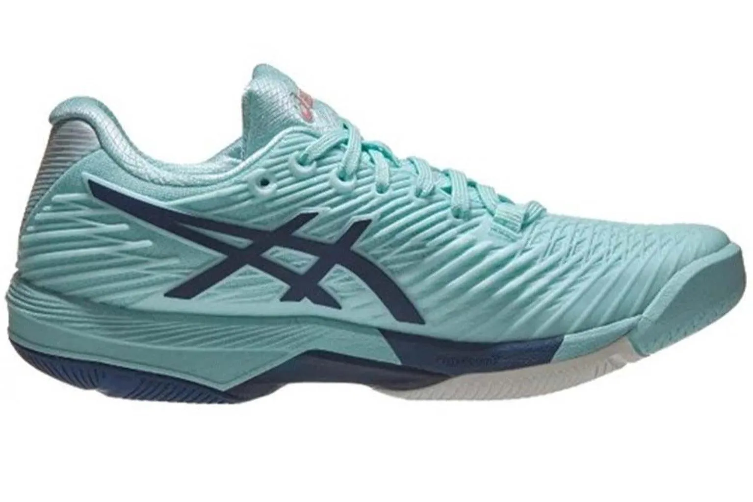 Asics Hyrox Shoes ASICS WOMEN'S SOLUTION SPEED FF 2 (CLEAR BLUE/LIGHT INDIGO)