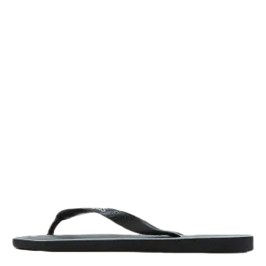Top Logomania White/Black Fake Yeezy Slides