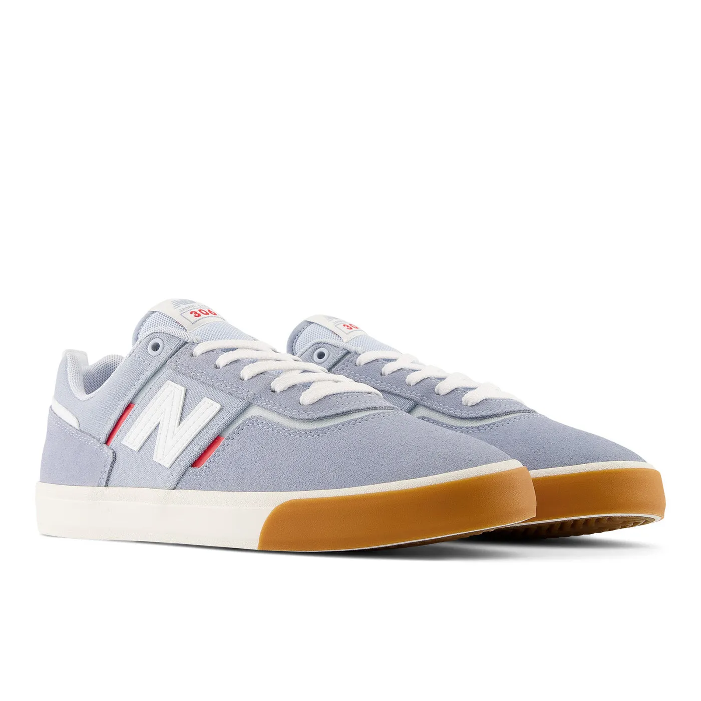 New Balance Numeric NM306 Jamie Foy Shoes - Light Arctic Grey / White New Balance 800