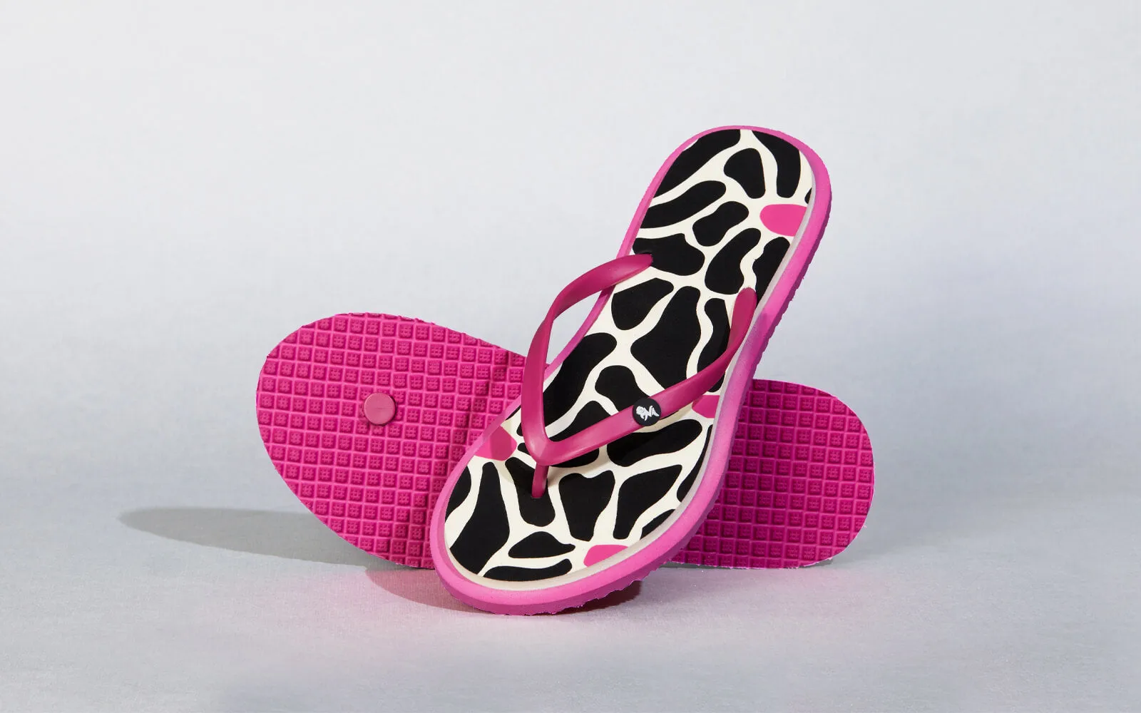 Printed Flip Flops : Black Ouija Flip Flops