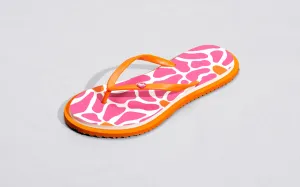 Flip Flops Opener Printed Flip Flops : Pink