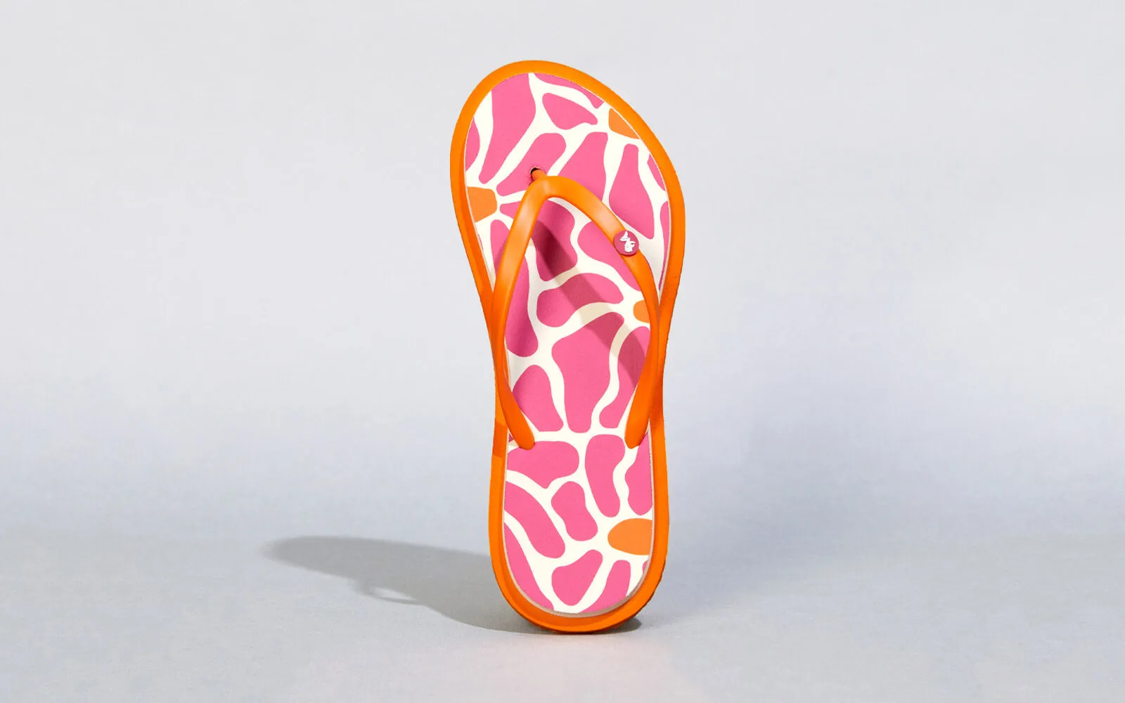 Printed Flip Flops : Pink Gold Flip Flops Wedding