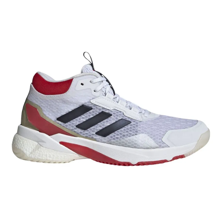 Adidas Shoe Bottoms adidas Crazyflight 5 Mid Women Red Volleyball Shoes